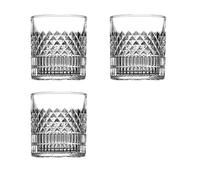 LIZHAYG Verre Cristal 1/2/3/4pcs Cups 335ml Transparent Whiskey Cup For Party/Home/Bar Crystal Glass Wine Cup Cups Mug Beer Glass(3pcs)