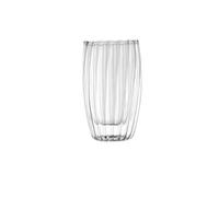LIZHAYG Verre Cristal 250/350/450ml Ripple Glass Double Wall Coffee Mug Breakfast CupTea Milk Juice Mug Beer Water Glasse Drinkware(450ML)