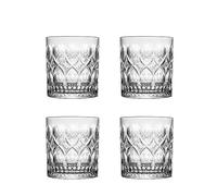 LIZHAYG Verre Cristal Wine Glasses Set 360ml Drinkware Glass Cups Bar Classical Crystal Glass Transparent Beer Cup Retro Solid Color Relief Cups