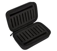 LIZHOUMIL Portable pêche leurre boîte Spinner cuillère appât Mousse Sac de Rangement pour Truite Mouches hameçon hameçon appât étui conteneur Noir