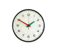 Lizhuzhuzs28 Pendule Murale Chambre à Coucher Simple et Moderne avec Horloge Murale silencieuse de 30 cm (12 Pouces) fonctionnant sur Piles Horloge de Cuisine