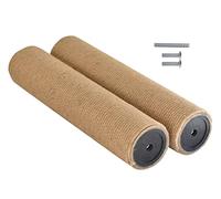 Lizi fashion [M8 M10] Griffoirs de Rechange pour Arbre à Chat,Poteau griffoir Chats,Poteau Arbre Chat avec vis, UPGRADE/2PCS/40.5CM,M8, (1031)