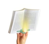 lizia - Lampe de lecture et liseuse LED rechargeable - Support de livre ergonomique à une main - Vert
