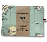Lizia - Pochette de Livre 2 en 1 - Monde bleue - Protection Optimale - Design Innovant