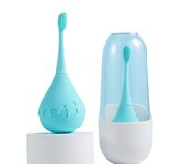 LIZICH Brosse électrique à paupières en silicone souple pour paupières sensibles, nettoie en douceur les marges des paupières, élimine la saleté, l'huile, la blépharite et le soulagement des yeux secs