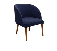 LIZXJY 1/2/4 Pieces Housse de Chaise Salle A Manger Semi Circulaire Extensible Scandinave Housse de Dossier Couverture de Chaise avec Accoudoir de Fauteuil Salon Lavable pour Bureau(V,2PCS)