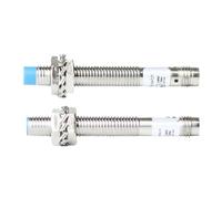 LJ8 Plug-in Proximity Sensor Switch 3-pin Sn:1mm / 2mm DC 2-wre 3-wire NPN PNP NO NC and 2 Meters or 5 Meter Air Plug Cable(2mm 2wire NO)