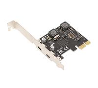 LJCM Adaptateur Firewire vers USB Carte Thunderbolt Pcie Adaptateur Pcie vers Sata, Carte D'extension PCI E vers Type C Super Vitesse 5 Gbit/s 2 Ports Carte D'extension D'assurance