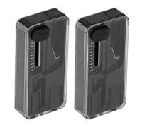 LJCM Boules D'écrasement pour Cigarettes, 2 Pièces, Poussoirs de Perles D'explosion de Cigarettes, Menthe Poivrée, Boîte de Poussoir de Perles D'éclatement de Cigarettes, Outils de