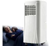 LJCSSD Climatiseur Portable avec télécommande et roulettes 10000BTU/12000BTU | Climatiseur Mobile sur Pied ; poignée Ergonomique ; pour Un Refroidissement Flexible d'une pièce à l'autre 12000BTU