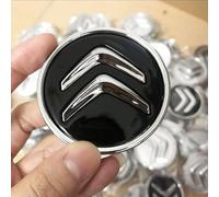 LJCXZS Cache Moyeux pour Citroen C5 Tourer,Cache Moyeu Aluminium+ABS Cache Roue Centrale avec Badge Bouchon Jante Couvercle Jante D'emblème Contre Poussière Capuchon Accessoires Voiture