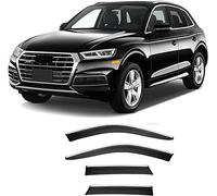 LJCXZS Deflecteur Vitre Voiture pour Audi Q5 2018-2024,Déflecteurs Vent d'air Déflecteurs Fenêtre Latérale Déflecteurs Pluie Elégants avec Installation Facile Aérodynamique Accessoires Auto