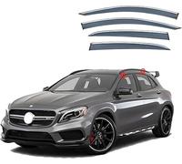 LJCXZS Deflecteur Vitre Voiture pour Benz GLA X156 2014-2019,Déflecteurs Vent d'air Déflecteurs Fenêtre Latérale Déflecteurs Pluie Elégants avec Installation Facile Aérodynamique Accessoires Auto