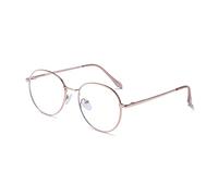 LJCZKA Lunette Anti Lumiere Bleue Ronde Femme Homme - Lunettes de Lecture Rétro Lunette Anti Fatigue Gaming d'Ordinateur