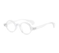 LJCZKA Lunette Anti Lumiere Bleue Ronde Femme Homme Petite Lunette Ordinateur Anti Lumiere Bleue Ronde Anti-Fatigue pour Jeux, Lecture