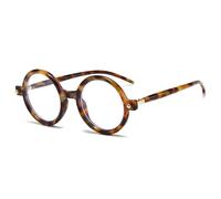 LJCZKA Lunette Anti Lumiere Bleue Ronde pour Femme Homme Lunettes de Lecture Anti-Lumière Bleue Ronde Anti-Fatigue pour Jeux, Lecture