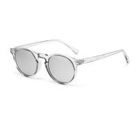 LJCZKA Lunette de Soleil Polarisée Ronde Homme Femme Vintage Rétro Lunettes de Soleil Femme Polarisées Protection UV400