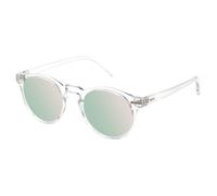 LJCZKA Lunette de Soleil Polarisée Ronde Homme Femme Vintage Rétro Lunettes de Soleil Femme Polarisées Protection UV400