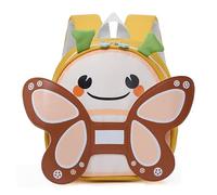 LJCZKA Sac à Dos Abeille pour Fille, Sac à Dos Mignon Enfant avec Sangle de Poitrine, Sac à Dos école Maternelle Waterproof pour 1-5 Ans