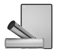 LJDJRHXH Film Fenetre pour Intimité, Isolation Thermique Et Acoustique, 30 60 120 40 90 100 80 150 cm L Soleil Film Aluminisé Réfléchissant À Chaleur, Idéal pour Salle De Bain/Bureau(Black Edging)