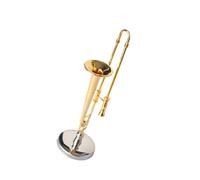 LJERFSW Décorations D'instruments De Musique De Noël Modèle Accordéon Clarinette Cor Français Trompette Trombone Hautbois Et Autres Instruments À Vent(14)