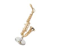 LJERFSW Décorations D'instruments De Musique De Noël Modèle Accordéon Clarinette Cor Français Trompette Trombone Hautbois Et Autres Instruments À Vent(3/4)