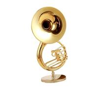 LJERFSW Décorations D'instruments De Musique De Noël Modèles D'instruments À Vent Clarinette Trompette Cor Français Hautbois Trombone(11)