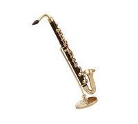 LJERFSW Décorations D'instruments De Musique De Noël Modèles D'instruments À Vent Clarinette Trompette Cor Français Hautbois Trombone(10)