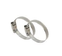 LJFEA 2 Pièces Collier de Serrage Tuyau, Collier de Serrage Tuyau Réglable 91-114 mm, 304 Collier de Serrage Inox, Collier Serrage Métallique, pour tuyau, Home Gaz, Famille Tuyau D'eau