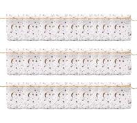 LJFEA 30 PCS Sacs Organza, 7 x 9 cm Motif de coeur Blanc Sachets Pochettes Cadeau en Organza avec Cordon de Serrage, Sac à Bijoux Sachets pour Lavande Sachets pour Bonbons Marriage Cadeaux