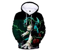 LJFIWY Sweat à capuche fantaisie pour garçons et filles - Anime My Hero Academia - Sweat à capuche Boku No Hero Academia MHA Friends pour enfants, Type 1, 140
