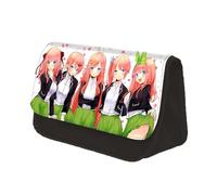 LJFIWY The Quintessential - Grande trousse à crayons avec motif anime Nakano Ichika/Nin/Miku/Yotsuba/Itsuki pour garçons et filles, Type 3, 22x7.5x13cm, Anime