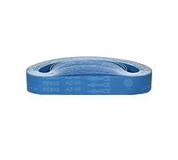 LJFMDLN 7 pièces 915x50mm ensembles de bandes abrasives 60#-240# 36 "x 2" bleu Zirconium corindon bandes abrasives for meuleuse d'angle