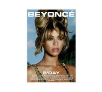 LJHFAOA Beyoncé B'Day Album Poster sur toile Décoration murale pour salon, chambre à coucher 40 x 60 cm