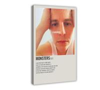 LJHFAOA Poster d'album Tom Odell Monstres sur toile - Décoration murale pour salon, chambre à coucher - 40 x 60 cm