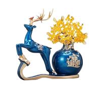 LJHFG63KUYT Bureau Ornement d'arbre en Cristal for Salon, attirant la Richesse Cerf Décoration Feng Shui Décoration