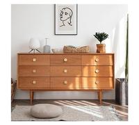 LJHFG63KUYT Commode Armoire en Bois Massif, Organisateur de tiroirs Salon, Armoire Rangement, vêtements Chambre à Coucher Contre Le Mur, Neuf Rangement