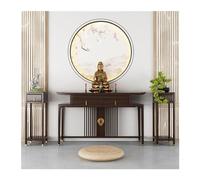 LJHFG63KUYT Méditation Chinois Zen Bois Shentai Offrant Table Encens Salon Maison Tribute Bouddha pour Le Salon(1080mm)