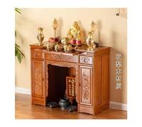 LJHFG63KUYT Méditation Table en Bois, Table de Bouddha à Double Porte for, déesse la miséricorde, d'offrande du Dieu Richesse, Armoire Bouddha Chinois encens d'autel Maison pour Le Salon