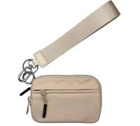 ljhjdkxf Portefeuille Corelation 2e génération - Pochette en Nylon imperméable avec Porte-Cartes zippé, fenêtre d'identification et dragonne réglable (Khaki)