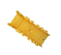 ljhnba Boîte de sciage à Onglet Portable, Coupe du Bois à 45/90 degrés, Guide de sciage, Outil de Coupe Oblique antidérapant pour Charpentier, boîte à Onglet résistante à l ' Usure
