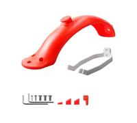 ljhnba Garde-Boue pour Scooter électrique | Pièce de couverture arrière en ABS ainsi que des accessoires de de renfort en métal pour les cyclistes