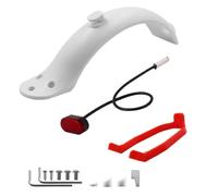 ljhnba Garde-Boue pour Scooter électrique | Pièce de couverture arrière en ABS ainsi que des accessoires de de renfort en métal pour les cyclistes