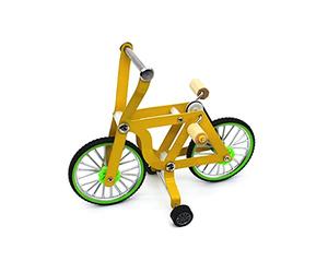 ljhnba Jouets pour Oiseaux Puzzle Perroquet Jouet de vélo pour Petits Oiseaux Moyens Jouets d ' entraînement à l ' Intelligence améliorer la santé 2 Tailles Jouet d ' Intelligence des Oiseaux