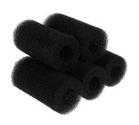 ljhnba Lot de 5 éponges préfiltrantes pour Aquariums, Rouleaux de Mousse préfiltrés de Couleur Noire, éponges pour Aquariums, Fournitures pour Aquariums