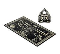 ljhnba Pendules Planche de Divination de Radiesthésie Planche Parlante en Bois avec Planchette Jeu des Esprits Message Métaphysique Pendules Esprits en Bois Divinations Message Métaphysique