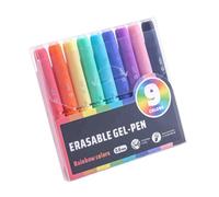 ljhnba Stylos de marquage d ' étude, ensemble de gel, Rainbow series | Outils d ' écriture plafonnés pour la révision des annotations de bureau des notes du planificateur