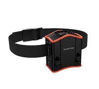 ljhnba Ventilateur de taille USB, Rechargeable, ABS, monté sur la taille, Portable, pour une utilisation en extérieur et en intérieur, refroidissement polyvalent, Portable