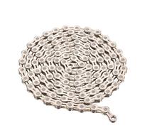 LJHTRZAQ Compatible avec la chaîne de vélo SUMC 10 vitesses-X10/X10EL/X10SL 116 maillons for vélos de Route Shimano SRAM VTT(SX10EL Silver)