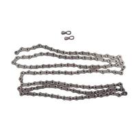 LJHTRZAQ Compatible avec la chaîne VTT Shimano 12 vitesses-126L/138L HYPERGLIDE SIL-TEC avec maillon Rapide(M9100 126L No Box)